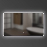 Купити Дзеркало Devit Acqua 5251200 1200X700 Закруглене, з Тачсенсором та Led Підсвідкою