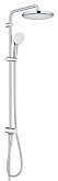 Купить Grohe Tempesta System 250 Душевая Система Flex с переключателем настенного монтажа 26675001