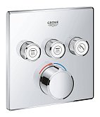 Купить Смеситель Grohe Smartcontrol 29149000 Скрытый Монтаж с 3 Кнопками Управление