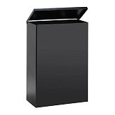 Купить Настенный Мусорный Бак Bemeta 101915050 6 л, Нержавеющая Сталь, Черный, Матовый