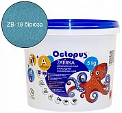 Купить Строительную химию Octopus ZA-50 ZB-19 (5кг) Бирюза, Затирка Эпоксидная Двухкомпонентная (Компонент А+B)