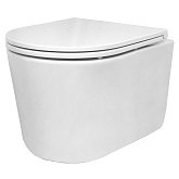 Купити Унітаз Підвісний Devit 320150 Style Безобідковий з Кришкою Soft Close, Vortex Flush