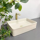 Купить Умывальник (Раковина) VBI Brescia Beige Matt Накладной VBI-013902