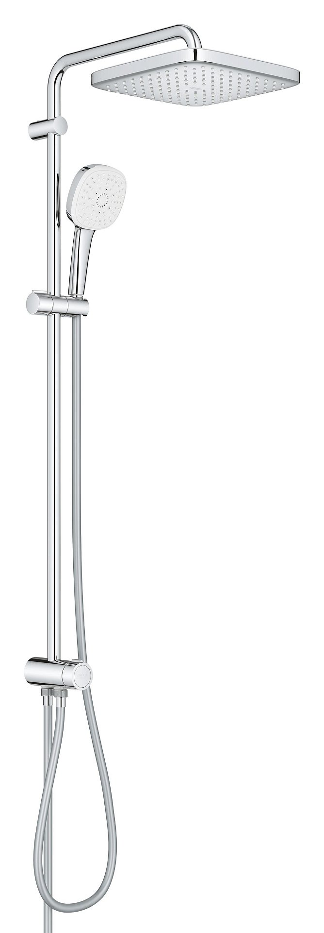 Душевая программа Grohe Tempesta System 250 Cube Душова Система Flex із Перемикачем Настінного Монтажу 26694001 фото 17