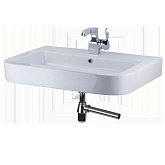 Купить Раковина Devit Optima 1510130 Белая 750х500х147