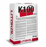 Клей На Основі Цементу Litokol Hyperflex K100 K100G0020 Сірий 20 Кг фото