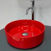 Купить Умывальник (Раковина) VBI Prato Red Glossy Накладной VBI-011416