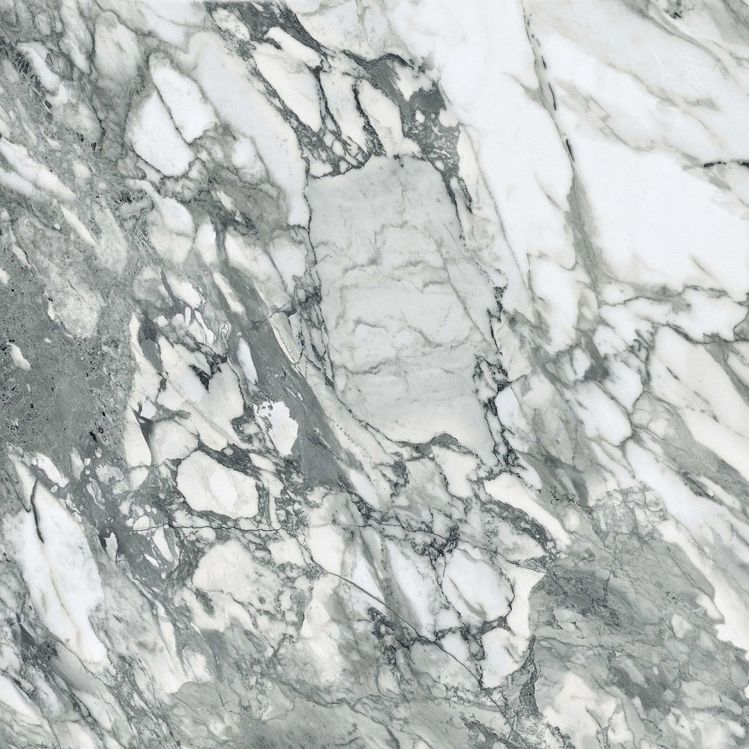 Керамогранит Плитка Golden Tile Tempesta TS0580 Белый Rect 600x600x8 фото 1
