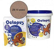 Купить Строительную химию Octopus ZA-12 ZB-10 (1,25кг) Мокко, Затирка Эпоксидная Двухкомпонентная (Компонент А+B)