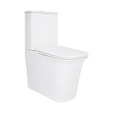 Купити Унітаз-компакт Qtap Nando Безобідковий з Сидінням Soft-Close QT12221222AW