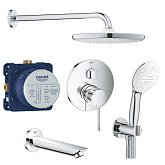 Купить Набор Для Ванны Grohe Essence Tempesta 250 (UA26417SC1)