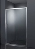 Купить SDC1010 FRAME ДУШЕВЫЕ ДВЕРИ В НИШУ РАЗДВИЖНЫЕ - 100Х190 - ХРОМ/ПРОЗРАЧНОЕ СТЕКЛО