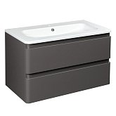 Купити Тумба Devit Fly 0021120G 80 з Раковиною, Сірий Колір 800х480х520