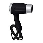 Купити Фен без Тримача Bemeta 945433088 Спіральний Кабель Чорний Глянець