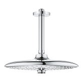 Купить Верхний Душ Grohe Euphoria 260 26461000 с Душевым Кронштейном 142 мм, 3 Режимы Струи
