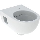Купити Geberit Selnova 501.545.01.1 Унітаз Підвісний Rimfree Глибина 53см Напівзакрита Форма Білий