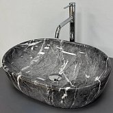 Купить Умывальник (Раковина) VBI Modena S Black Onyx Накладной VBI-012008