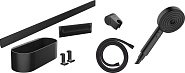 Купить Hansgrohe Wallstoris 24291670 Мега Набор для Ванной Комнаты, Цвет Черный Матовый