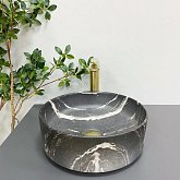 Купить Умывальник (Раковина) VBI Prato Black Onyx Matt Накладной VBI-011406