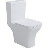 Купити Компакт Primera 3590020 Basic Обідковий з Кришкою Soft Close, Білий Глянець
