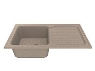 Купить Кухонная Мойка Miraggio Orlean Beige 32 855х493х220