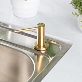Дозатор для Кухонной Мойки Золотой Врезной Nett Dfg-300 фото