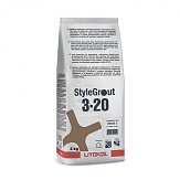 Затирка На Цементной Основе Litokol SG320SLV30063 3-20 Stylegrout Класс CG2WA Silver 3 фото