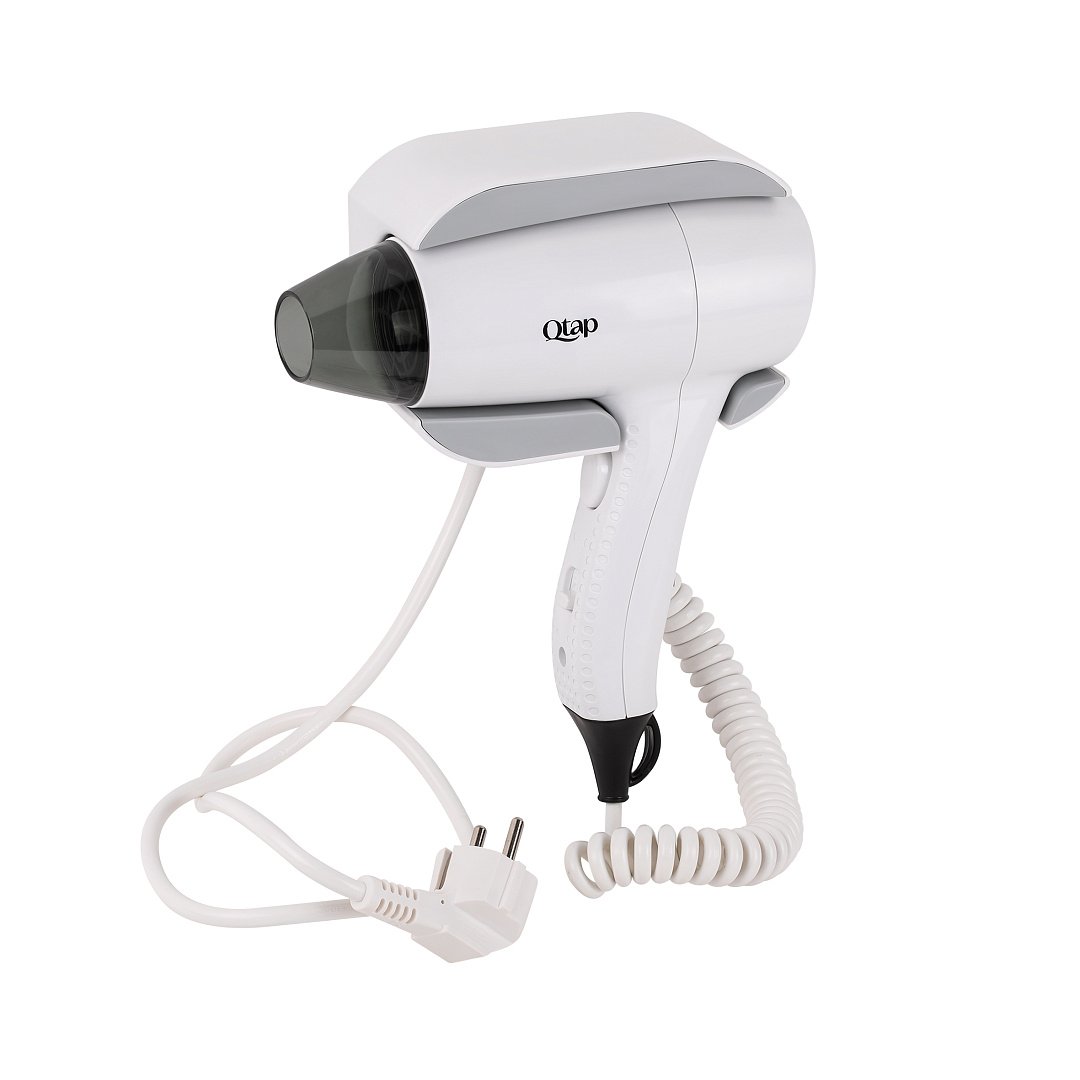 Аксессуары Фен С Держателем Qtap Pohodli 1200 Вт QTF1200ROP White (Pobut) фото 13