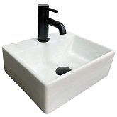 Купить Умывальник (Раковина) Vbi Komo White Накладной Подвесной VBI-015600
