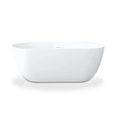 Купить Ванна Knief Lotus 60060902 1700Х750Х630 K Stone Slot Overflow White Glossy с Переливом, без Ручек