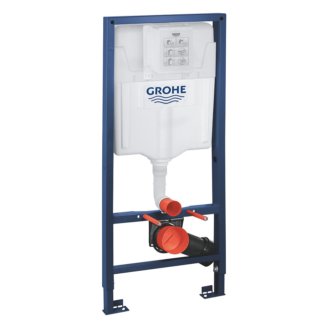 Инсталляции и монтаж Grohe Комплект Solido 5-В-1 Унитаз + Установка Rapid Sl C Клавишей Arena Cosmopolitan 39418000 фото 45