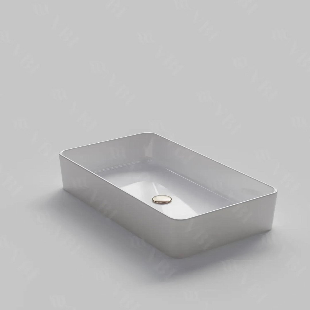 Раковины Умывальник (Раковина) VBI Triest White Накладной VBI-012700 фото 1