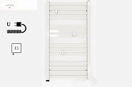 Купить Полотенцесушитель Электрический Terma Marlin One 1185х530 Soft 9016 WWMRN118053KS96E1U
