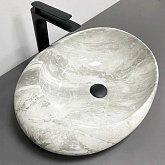 Купить Умывальник (Раковина) VBI Riccia Light Stone Glossy Накладной VBI-017202