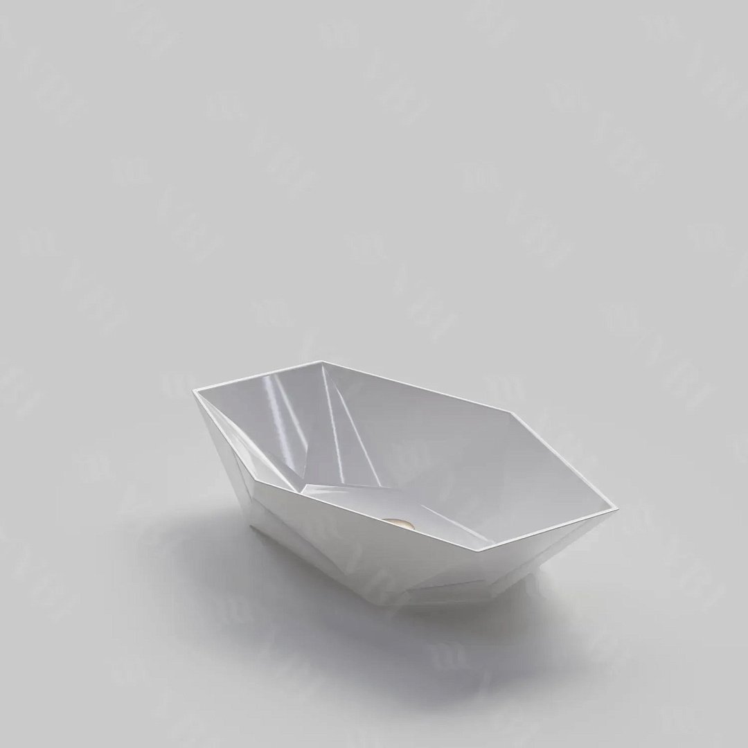 Раковины Умывальник (Раковина) VBI Venezia S White Накладной VBI-012401 фото 1