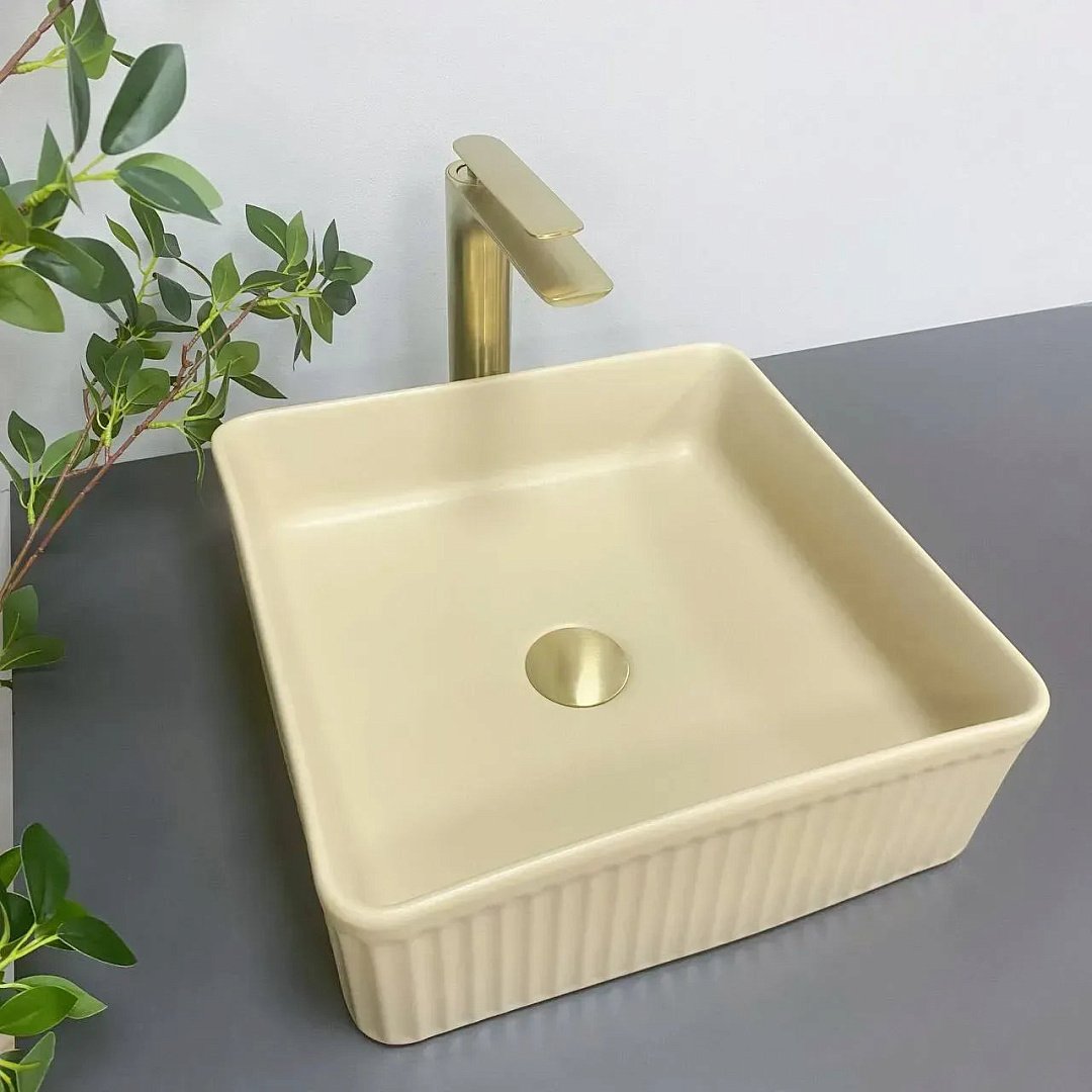 Раковины Умывальник (Раковина) VBI Bolzano Beige Matt Накладной VBI-013802 фото 1