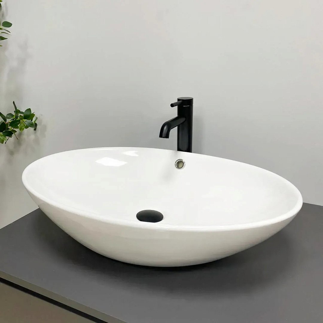 Раковины Умывальник (Раковина) VBI Olivella White Накладной VBI-012902 фото 1