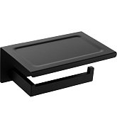 Держатель Туалетной Бумаги Devit City 1640160B Черный Матовый фото