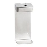 Купити Тримач для Дозатора Мила Bemeta 146109455 Квадратний, Матовий до Комплектації Пластиковими Пляшками, Нержавіюча Сталь