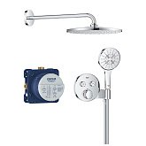 Купить Grohe Grohtherm Smartcontrol Скрытая Душевая Система из Rainshower Mono 310 34866000