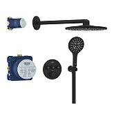 Купить Grohe Grohtherm Smartcontrol Скрытая Душевая Система с Rainshower Smartactive 310 34863Kf0