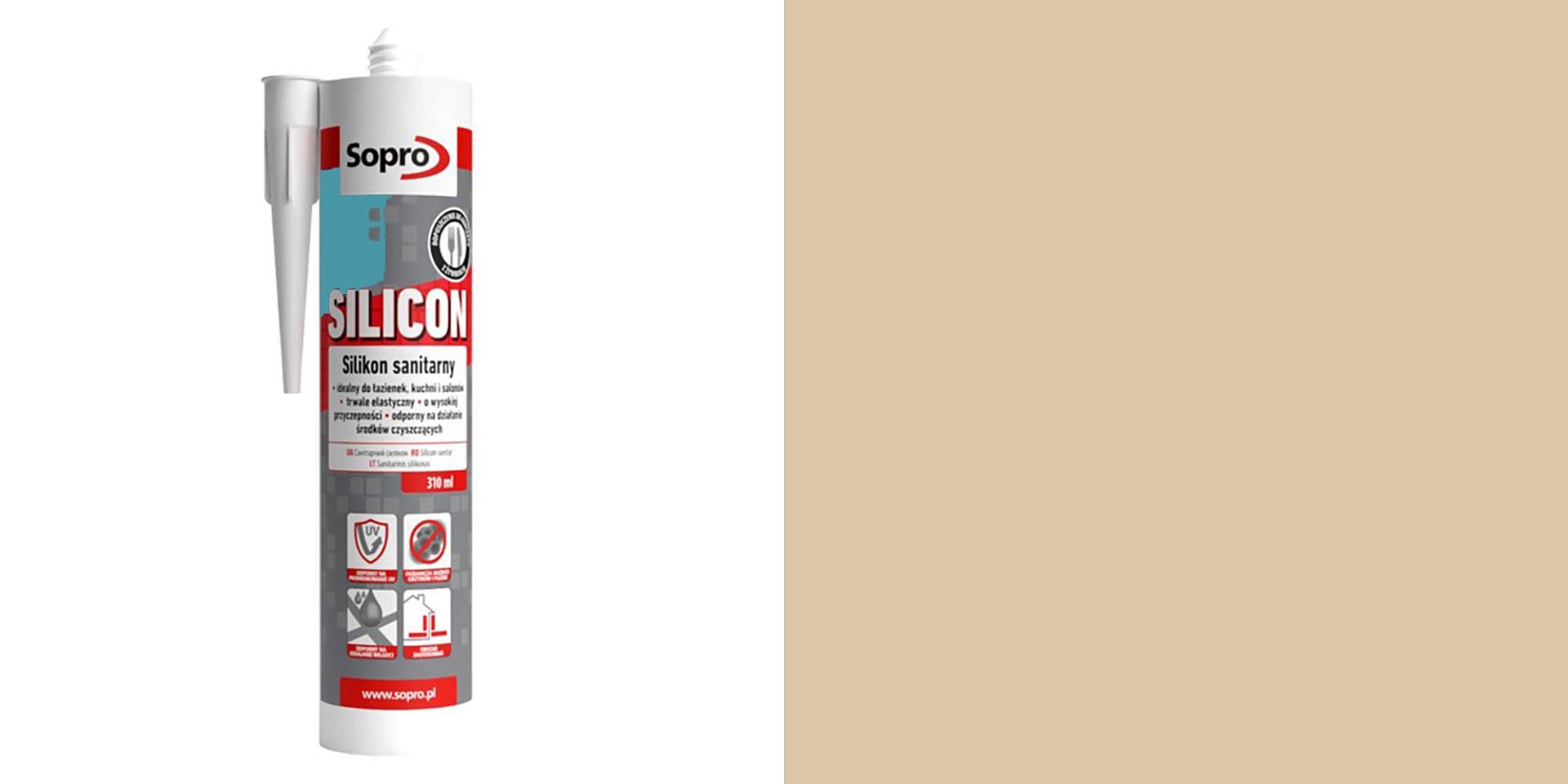 Герметики Силикон Sopro Silikon Anemon 35 063 310 ml фото 9