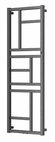 Полотенцесушители Instal Projekt Mondrian Mon-50/110D50 C12 500х1140 Полотенцесушитель Стальной, Графит С12 фото 7