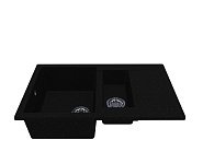 Купити Кухонна Мийка Miraggio Lapas (Total Black) 2741 782х483х203