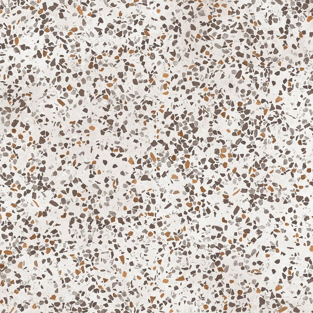 Керамогранит Плитка Golden Tile Oasis OSА530 Terrazzo Айвори 600x600x10 фото 1