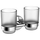 Держатель Двойной Devit Style 1730222 со Стаканами, Хром фото
