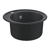 Купить 31656AP0 Мойка для Кухни D=510 мм, Granite Black