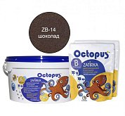 Купить Строительную химию Octopus ZA-25 ZB-14 (2,5кг) Шоколад, Затирка Эпоксидная Двухкомпонентная (Компонент А+B)