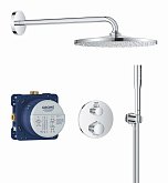 Купить Grohe Grohtherm Душевая Система с Термостатом Скрытого Монтажа из Rainshower Mono 310 34869000