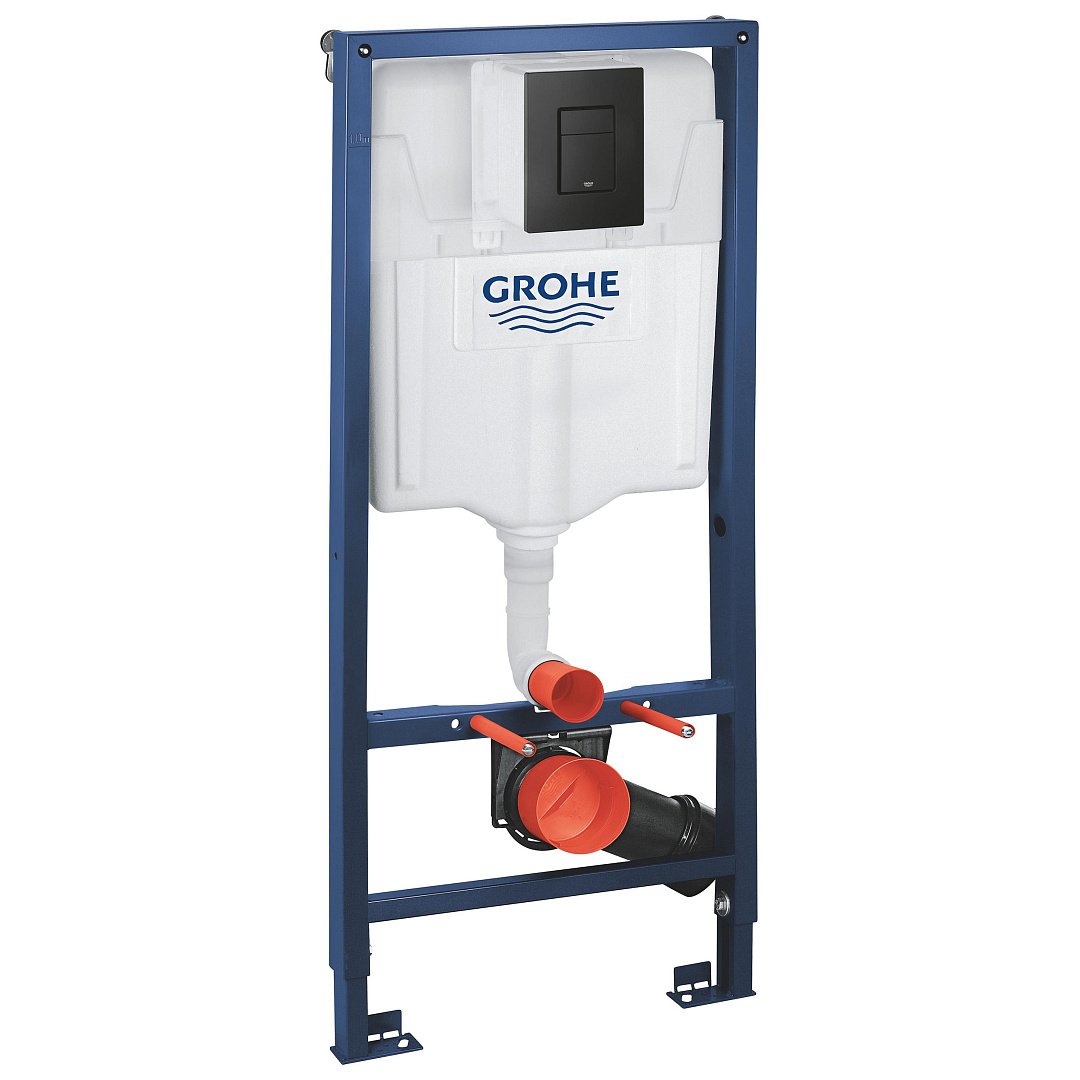 Инсталляции и монтаж Grohe Rapid Sl 3-В-1 Комплект для Унитаза, 1.13 М Высота Инсталляции 39939000 фото 23